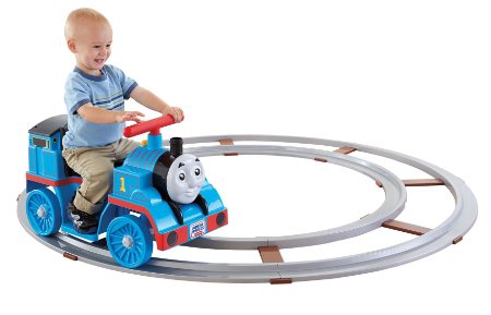 Fisher-Price Power Wheels Thomas & Friends Thomas with Track 񂵂g[}X@pߋ