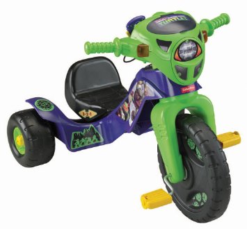 Fisher-Price Nickelodeon Teenage Mutant Ninja Turtles Lights and Sounds Trike Ride On　タートルズ