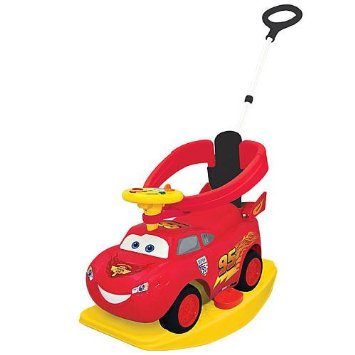 Disney Pixar Cars 2 - 4-in-1 Ride On - Lightning McQueen@ Kiddieland@J[Y