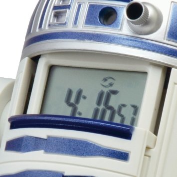 STAR WARS(リズム時計) R2-D2音声・アクション目覚し時計 白 8ZDA21BZ03