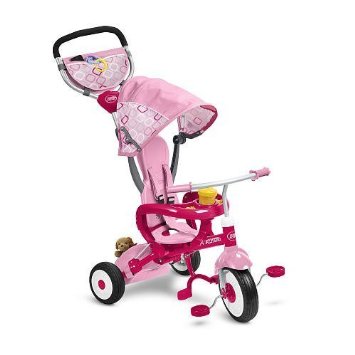 Radio Flyer EZ Fold Stroll 'N Trike Pink by Radio Flyer ラジオフライヤー