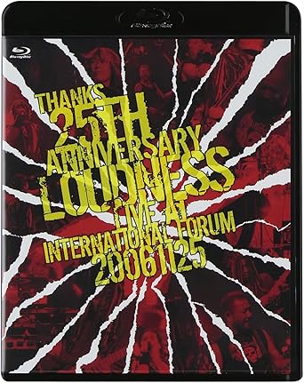 【新品・未開封】THANKS　25th　ANNIVERSARY　LOUDNESS　LIVE　AT　INTERNATIONAL　FORUM　2006．11．2..