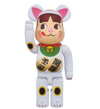 楽天市場】BE@RBRICK 招き猫 ペコちゃん 金メッキ 1000の通販 楽天市場】BE@RBRICK 招き猫 ペコちゃん 金メッキ 1000の通販