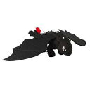 ヒックとドラゴン2　ぬいぐるみ 14インチ DXプラッシュ ナイトフューリー / トゥース 【HOW TO TRAIN YOUR DRAGON】 2014映画版 DELUXE PLUSH NIGHT FURY / TOOTHLESS Spin Master