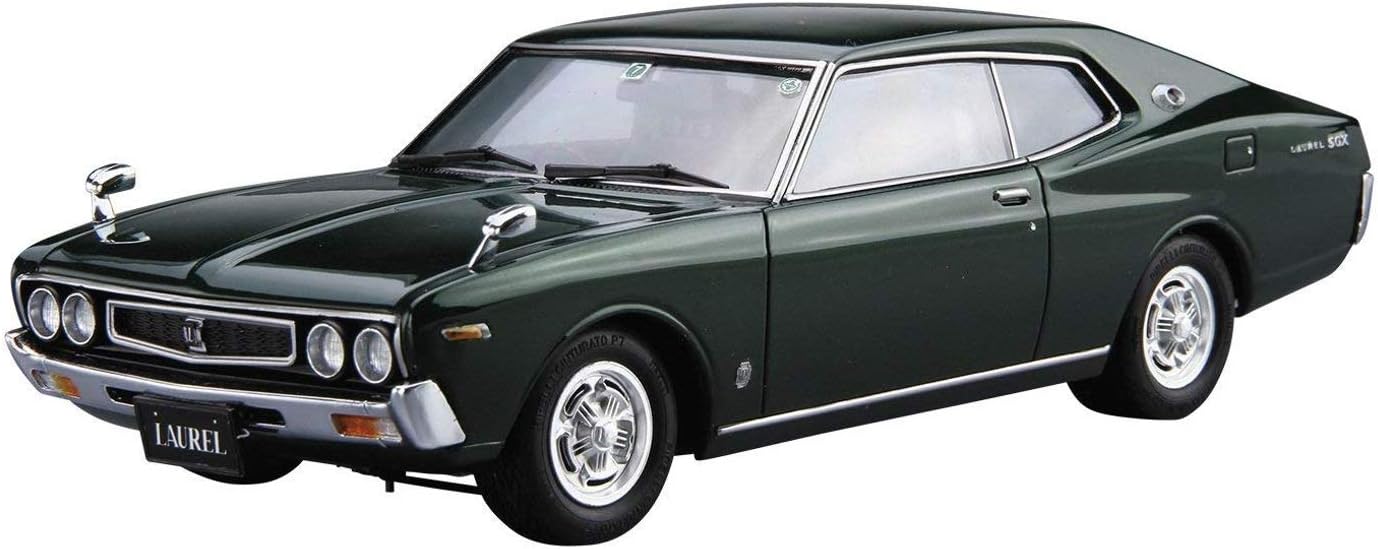 青島文化｜AOSHIMA 1/24 ザ・モデルカー No.14 ニッサン KHC130 ローレルHT2000SGX ’75
