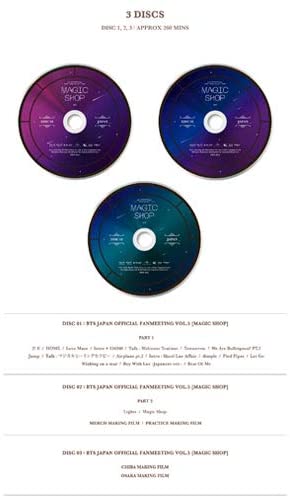 BTS��JAPAN��OFFICIAL��FANMEETING��VOL��5��MAGIC��SHOP�ϡ�UNIVERSAL��MUSIC��STORE������FC�����ǡˡ�Bluray��Disc�˿��� �ޥ����󥺥��꡼�ʡ��դ�