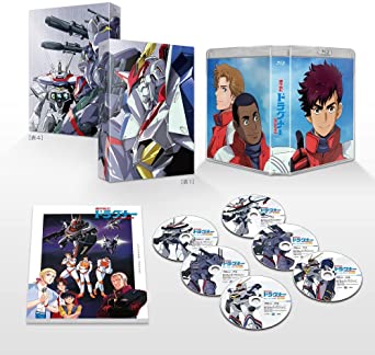 [新品]【Amazon.co.jp限定】機甲戦記ドラグナー Blu-ray BOX(大張正己新規描き下ろしB2布ポスター付)　マルチレンズクリーナー付き