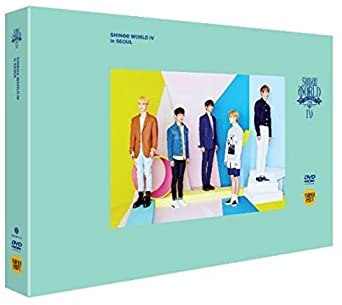 SHINee World IV (2DVDs + ポストカードブック) (韓国盤)　新品 マルチレンズクリーナー付き