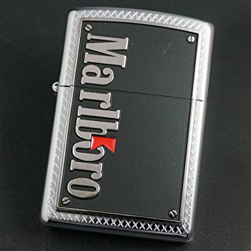 zippo Marlboro ブラックメタル 2006年製造 新品