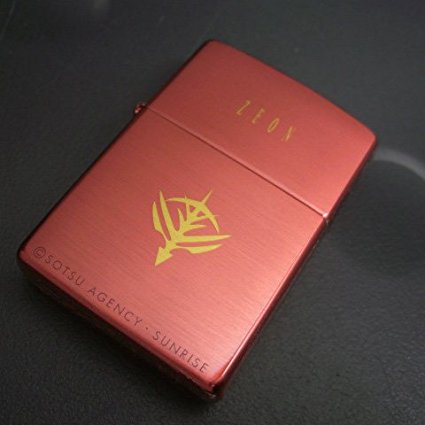 Zippo【機動戦士ガンダム】「赤い彗星」バージョン NO.1 ほぼ新品
