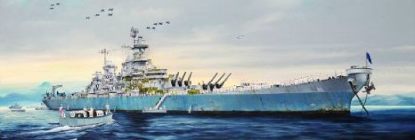 1/200 アメリカ海軍戦艦 BB-63 ミズーリ (03705)　トランペッター