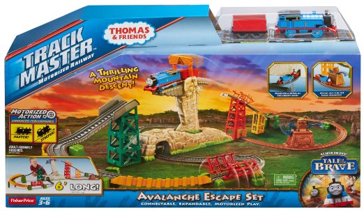 クロソイド屋 楽天市場店のFisher-Price Thomas The Train: Trackmaster Avalanche Escape Set　フィッシャープライストーマス｜アングル3
