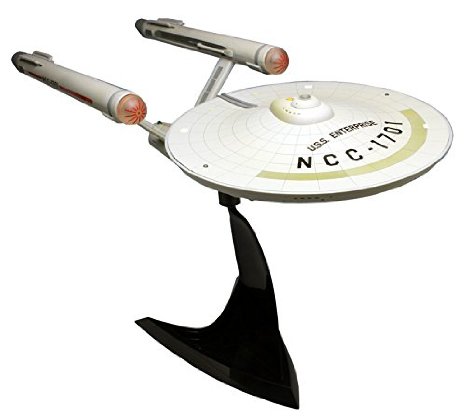 スタートレック TOS 宇宙大作戦 U.S.S.エンタープライズNCC-1701 塗装済み完成品 プラッツ