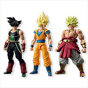 掌動 Shodo ドラゴンボール改 孫悟空 ブロリー バーダック 全3種セット フィギュアのみ バンダイ 新品