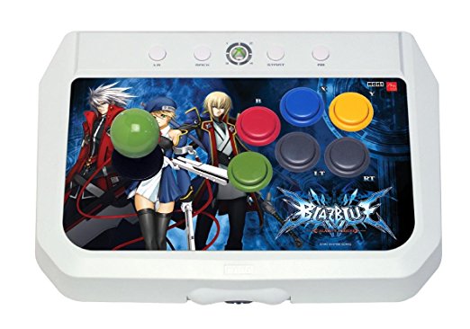 BLAZBLUE(ブレイブルー)対応スティック(「インストラクションカード」&「特製キャラクターシール」同梱)　ホリ Xbox 360　新品