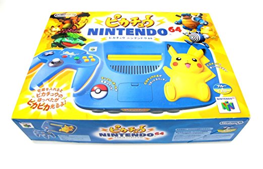 ピカチュウNINTENDO64 ブルー イエロー【メーカー生産終了】 任天堂 新品