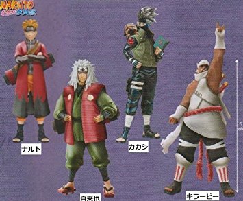 NARUTO-ナルト-疾風伝 ハイスペックカラーリングフィギュア4 全4種セット　バンプ...