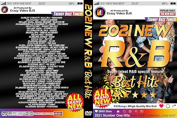 2021　ニュー　R＆B　ベスト・ヒッツ/DVD/PR-251廃盤 希少 正規品