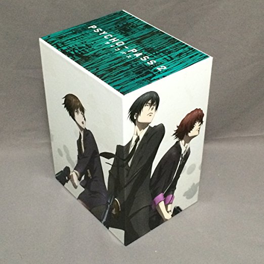 PSYCHO-PASS サイコパス2 (アニメイト特典 収納BOX付き) (初回限定盤)全5巻　Blu-rayセット　新品　マルチレンズクリーナー付き