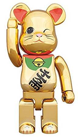 東京ソラマチ限定 BE@RBRICK 招き猫 金メッキ四 400% メディコム・トイ 新品