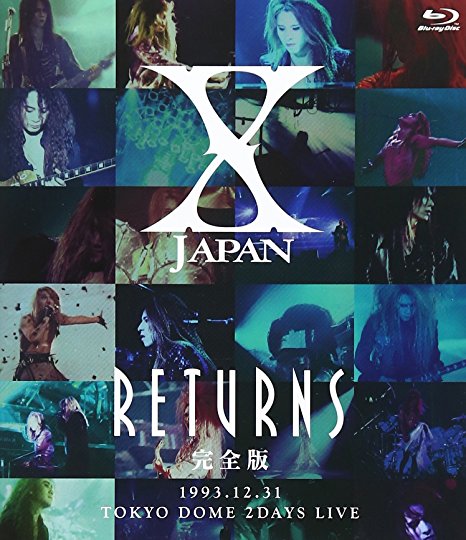 X JAPAN RETURNS 完全版 1993.12.31 [Blu-ray]新品　マルチレンズクリーナー付き
