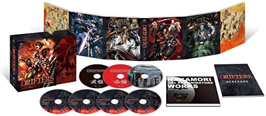 【Amazon.co.jp限定】DRIFTERS Blu-ray BOX (特装限定生産)(特典:「特製ドラマCD」&「描き下ろしキャラファイン[豊久×信長]」&漂流者特製イラストカードセット付き)新品　マルチレンズクリーナー付き