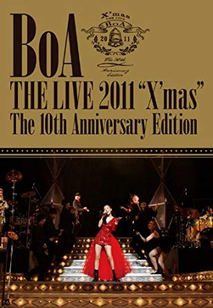 BoA THE LIVE 2011“X’mas” The 10 th Anniversary Edition DVD 新品 マルチレンズクリーナー付き