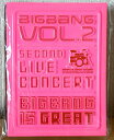 2nd ライブコンサート DVD-The Great DVD リージョン ALL 韓国盤 BIGBANG 新品 マルチレンズクリーナー付き
