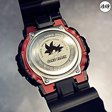 CASIO G-SHOCK × ドラゴンボール 超サイヤ人ロゼゴクウブラック 腕時計 宇宙船ボックス 限定 新品