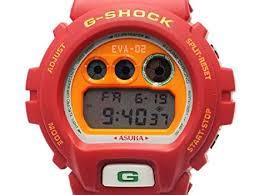 CASIO（カシオ）　G-SHOCK　エヴァンゲリオン　アスカモデル レッド DW-6900 新品