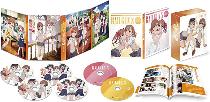 とある科学の超電磁砲S Blu-ray BOX (初回限定生産)新品　マルチレンズクリーナー付き