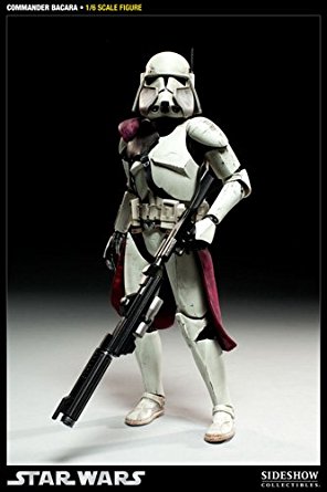 スター・ウォーズ 1/6スケールフィギュア ミリタリーズ・オブ・スター・ウォーズ コマンダー・バカーラ　サイドショウ　新品