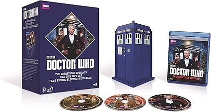 [新品・未開封]Doctor Who: Christmas Specials Giftset with Tardis Speakers [Blu-ray][廃盤 希少 正..