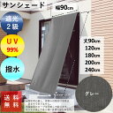 サンシェード 日除け 日よけ ベランダ 庭 遮光 99% UV 99% 撥水 タープ 間仕切り パーテーション おしゃれ 省エネ 幅95 丈200 240cm 1枚入 離島 送料無料 激安 安い 安価 お得 最安 最安値 花粉 模様替え 新生活 かーてん しゃこう 結露 カビ 3