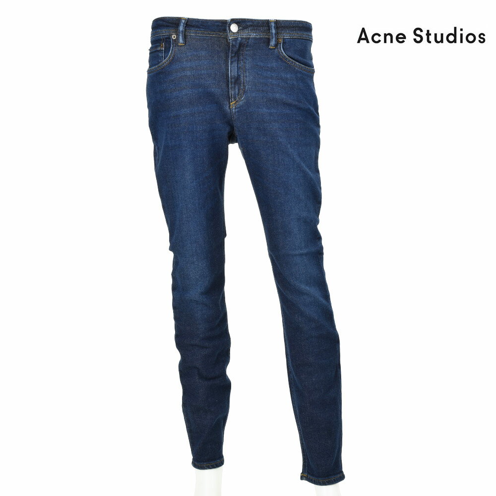 アクネストゥディオズ Acne Studios Bla Konst CLIMB 30D176-1512 DARK BLUE ブロコンスト デニム パンツ ジーンズ ジーパン スリムフィット ストレッチ加工 ダークブルー レディース 【送料無料】