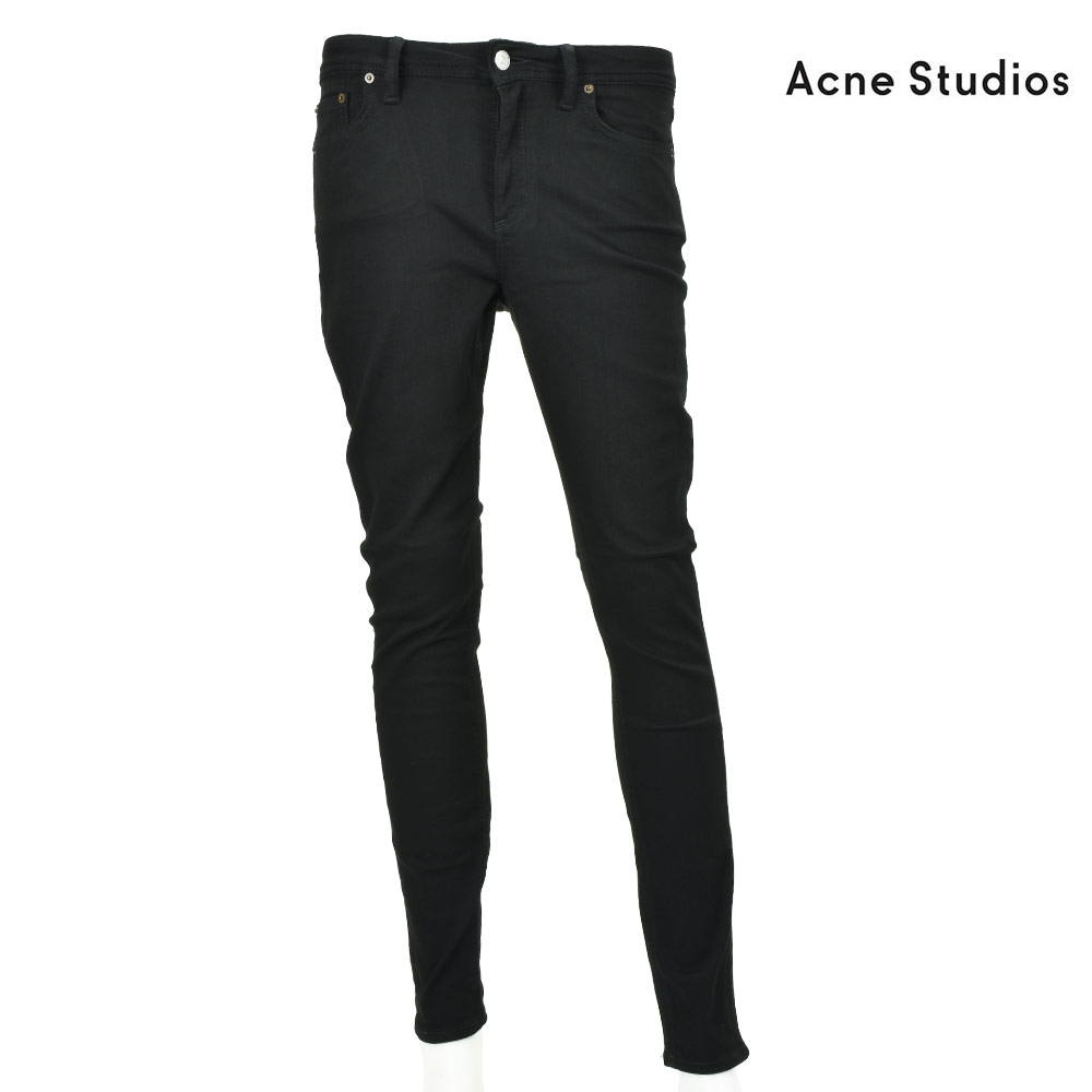 アクネストゥディオズ Acne Studios Bla Konst CLIMB 30D176-1552 MID BLUE ブロコンスト デニム パンツ ジーンズ ジーパン スリムフィット ストレッチ加工 ブラック 黒 BLACK レディース 