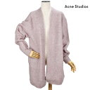 アクネストゥディオズ Acne Studios A60036-AD5102 KNIT POWDER PINK Raya Sh Mohair ミドル丈 モヘア カーディガン パウダーピンク レディース 【送料無料】