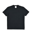 【ゴールデンウイークSALE】アクネストゥディオズ Tシャツ メンズ カットソー クルーネック 半袖 ブラック 黒 Acne Studios T-SHIRT【送料無料】