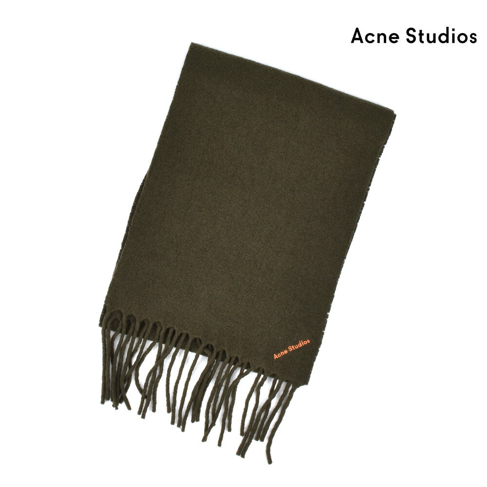 アクネストゥディオズ Acne Studios CA0025-AB6000 KHAKI GREEN マフラー ストール カーキ グリーン メンズ レディース【送料無料】