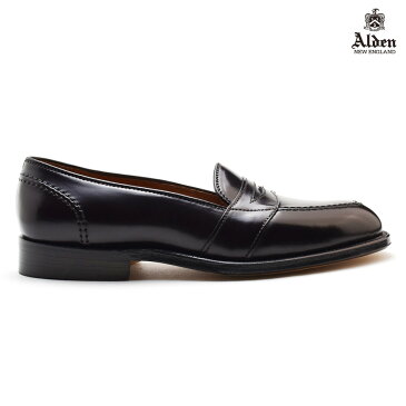 オールデン ALDEN 684 PENNY MOCCASIN LOAFERS ペニー モカシン ローファー メンズ シェル コードバン ダーク バーガンディー SHELL CORDVAN DARK BURGUNDY ドレスシューズ