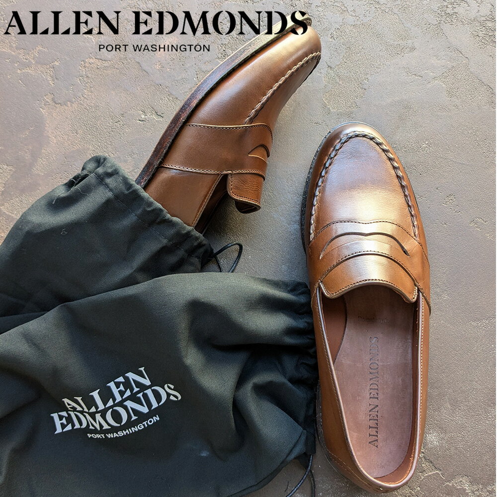 Rakuten - アレンエドモンズ ALLEN EDMONDS ローファー メンズ ビジネスシューズ ペニー ランドルフ Eワイズ ブラウン 2165【送料無料】