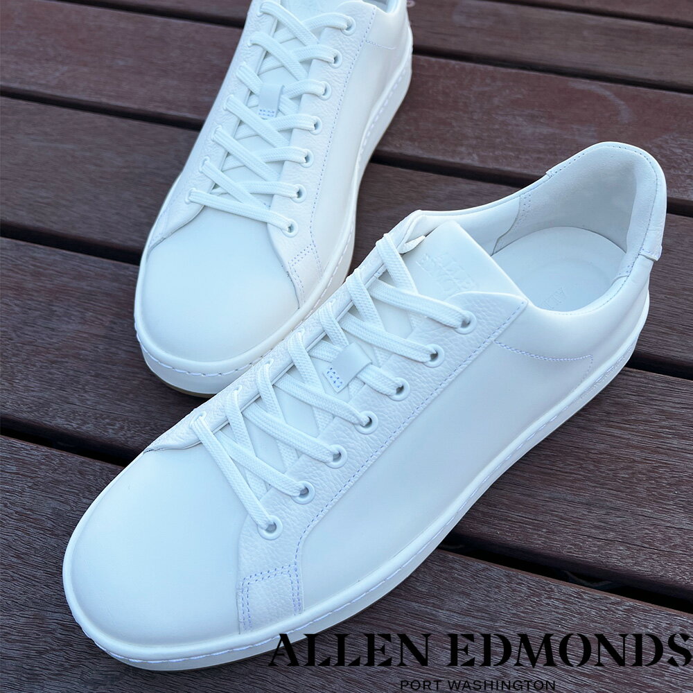����󥨥ɥ�� ALLEN EDMONDS ���ˡ����� ��󥺥쥶�����塼�� �������å� �С��� D�磻�� �ۥ磻�� 7606������̵����