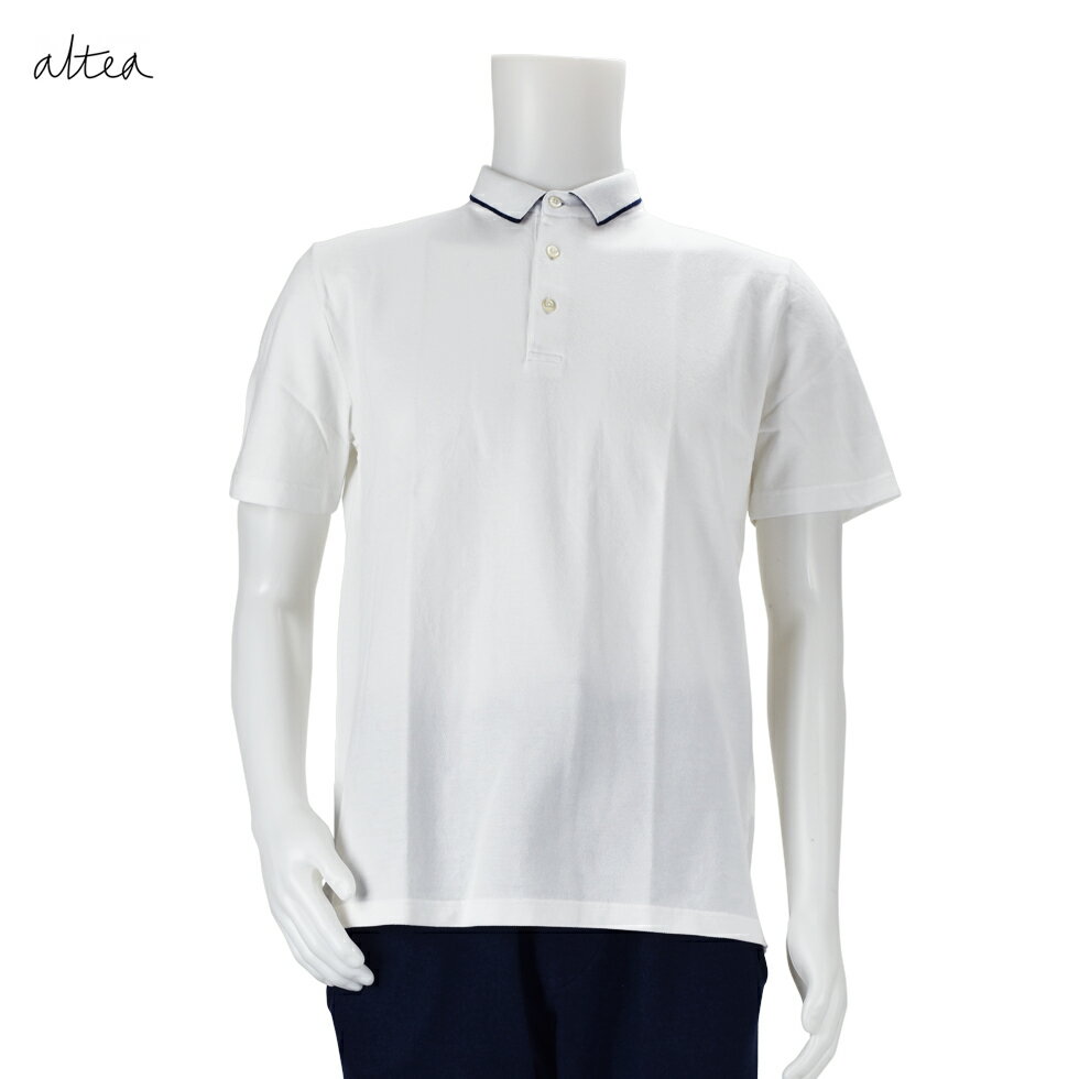 樂天商城 - altea アルテア 1655056 ポロシャツ 05/Rホワイト/TOPS/トップス/メンズ【送料無料】