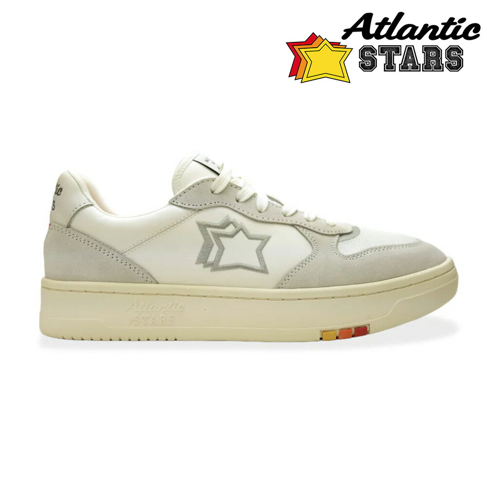 アトランティックスターズ Atlantic STARS ボルチモア スニーカー メンズ ローカット レザーシューズ ホワイト BALTIMORA BALT2020-0100