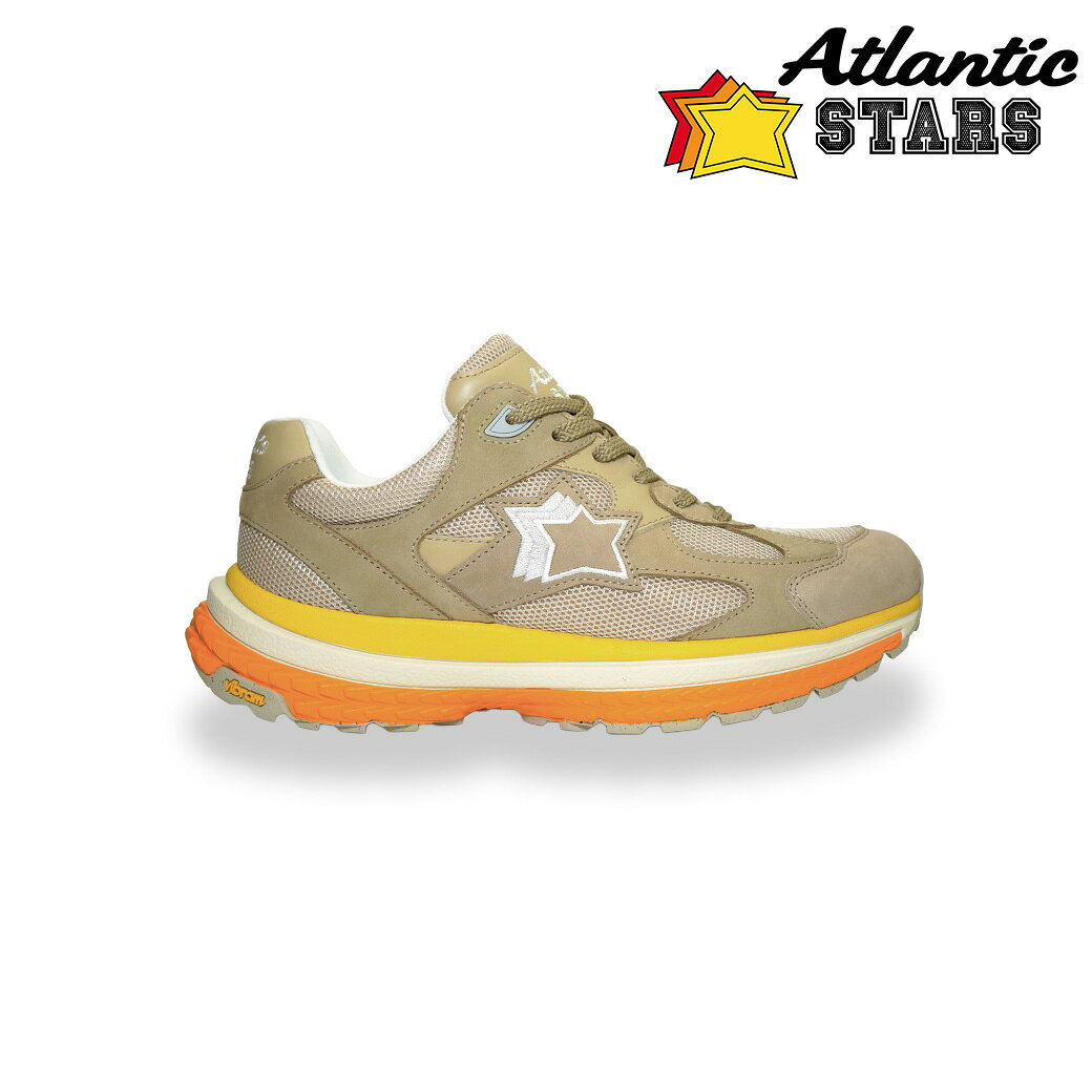 アトランティックスターズ Atlantic STARS バンクーバー スニーカー メンズ ローカット ジャパンリミテッドモデル レザーシューズ ライトブラウン VANCOUVER VANC022 AMALFI GOLDEN HOUR 