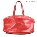 ハンドバッグ バレンシアガ エアー ホーボー L レディース ボストンバッグ ハンドバッグ ラージラウンドバッグ レッド 赤 BALENCIAGA 466809D94IN6313【送料無料】