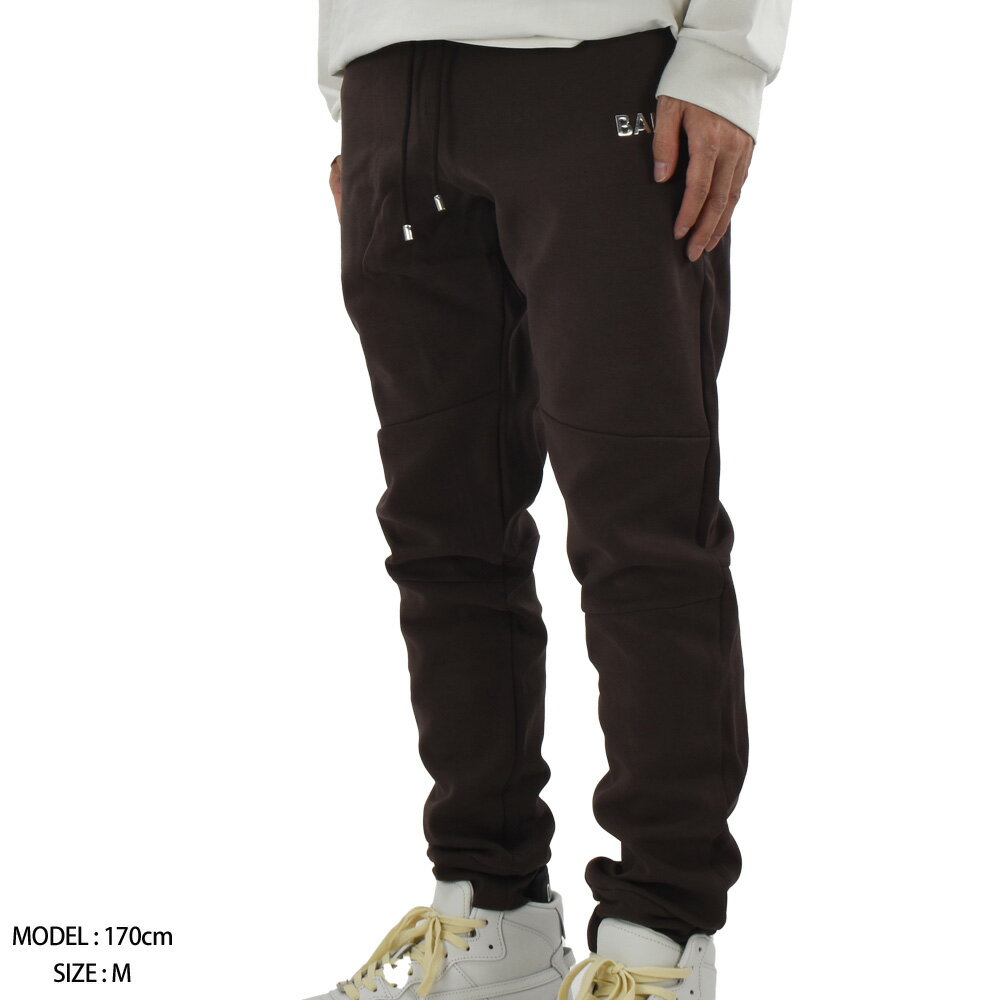ボーラー BALR. スウェットパンツ メンズ トラックパンツ イージーパンツ メタルロゴ ブラウン Q-SERIES CLASIC SWEATPANTS JAVA【送料無料】