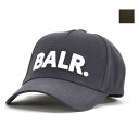 ボーラー キャップ メンズ 帽子 ベースボールキャップ エンボスロゴ グレー ブラウン BALR. CLASSIC EMBRO CAP