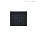 ボッテガ・ヴェネタ 革二つ折り財布 メンズ ボッテガヴェネタ BOTTEGA VENETA 442257 V4651/4013 WALLET NAVY 二つ折り財布 イントレチャート ネイビー 紺色 メンズ【送料無料】