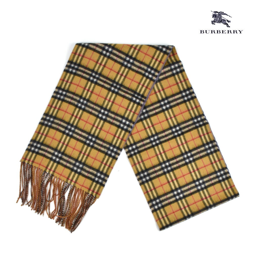 バーバリー マフラー（レディース） バーバリー BURBERRY 4058370 SCARF カシミア マフラー 大判ストール ノバチェック レディース【送料無料】